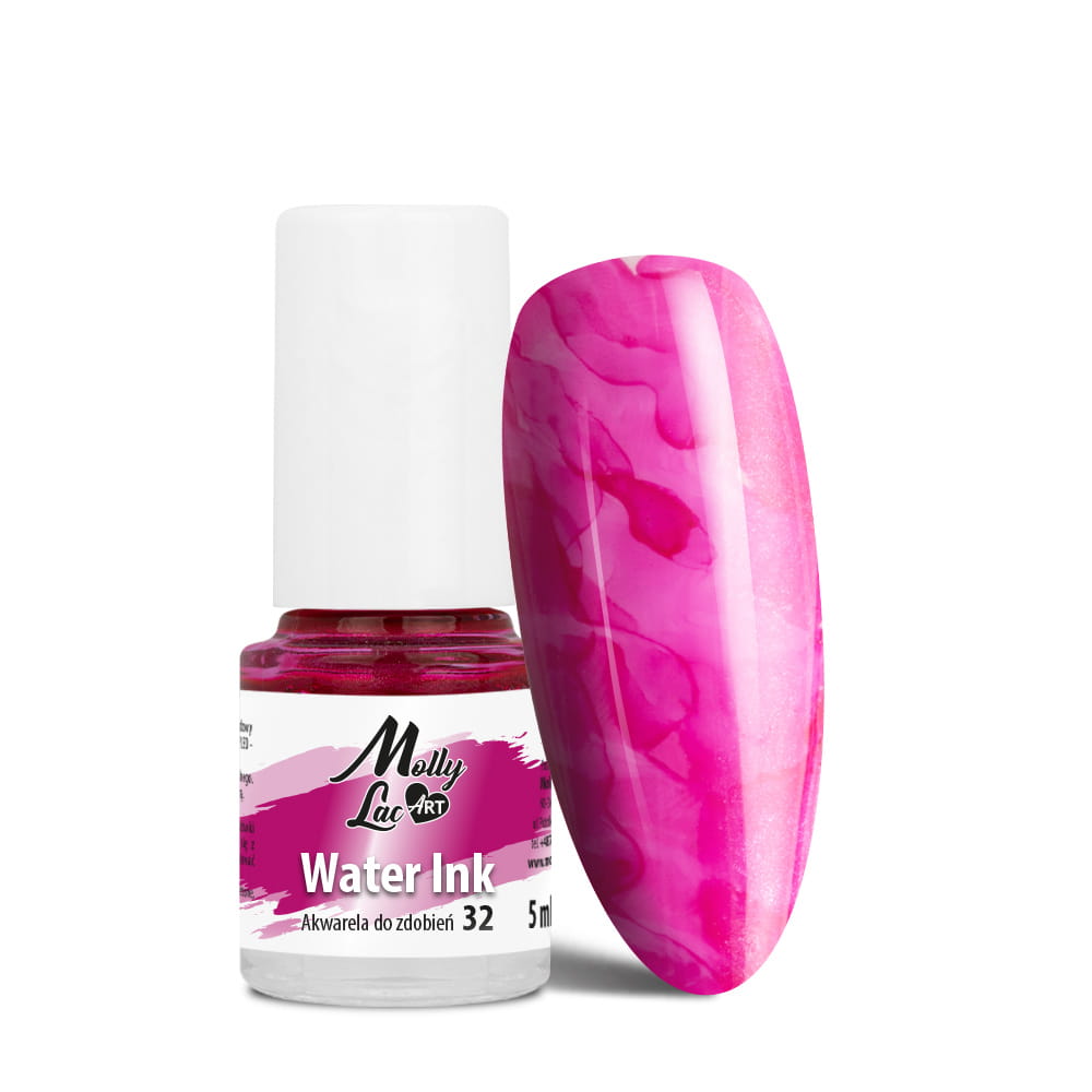 Water Ink MollyLac ART Metalic akwarela do zdobień Nr 32