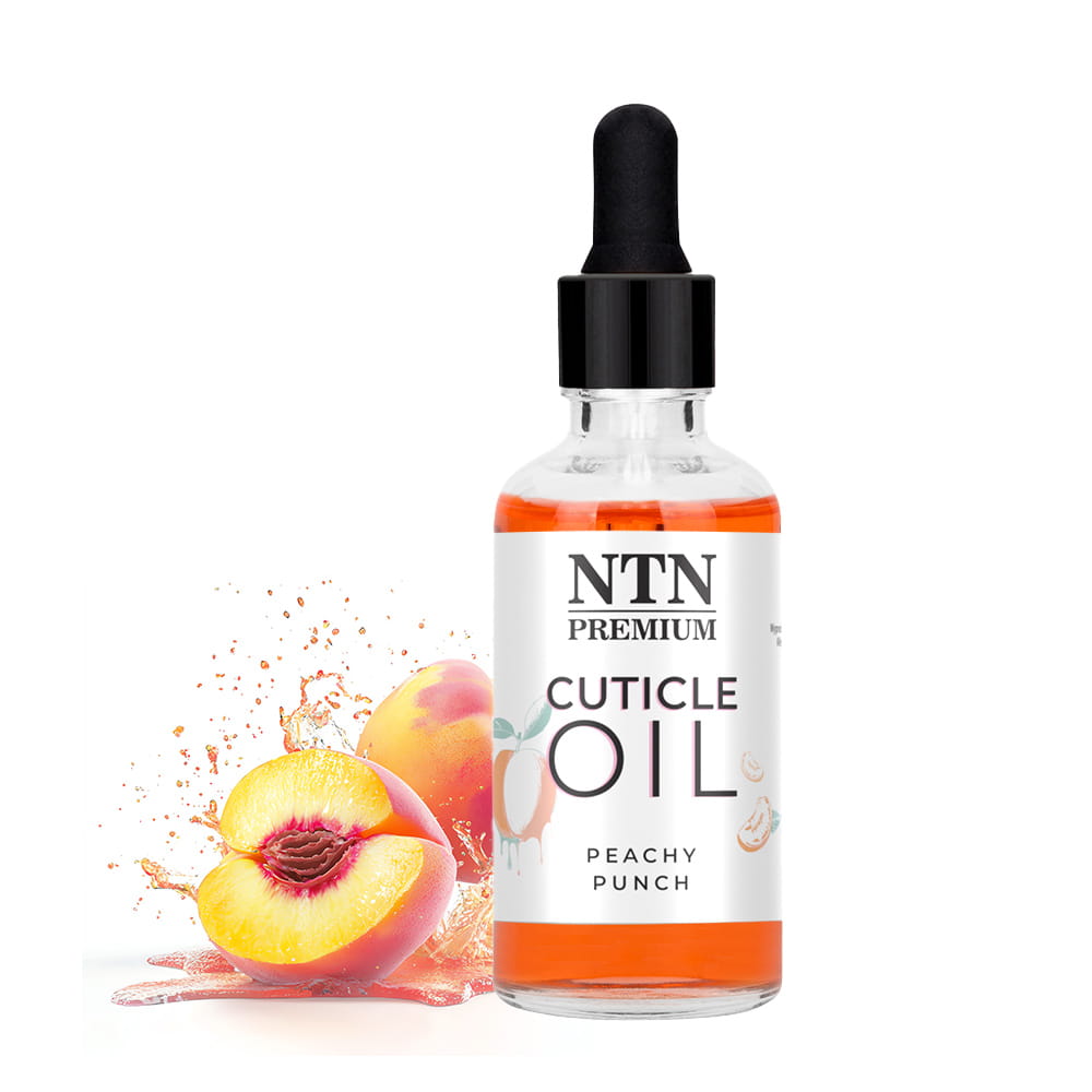 Oliwka do skórek z zakraplaczem NTN Premium o zapachu Peachy Punch 50 ml