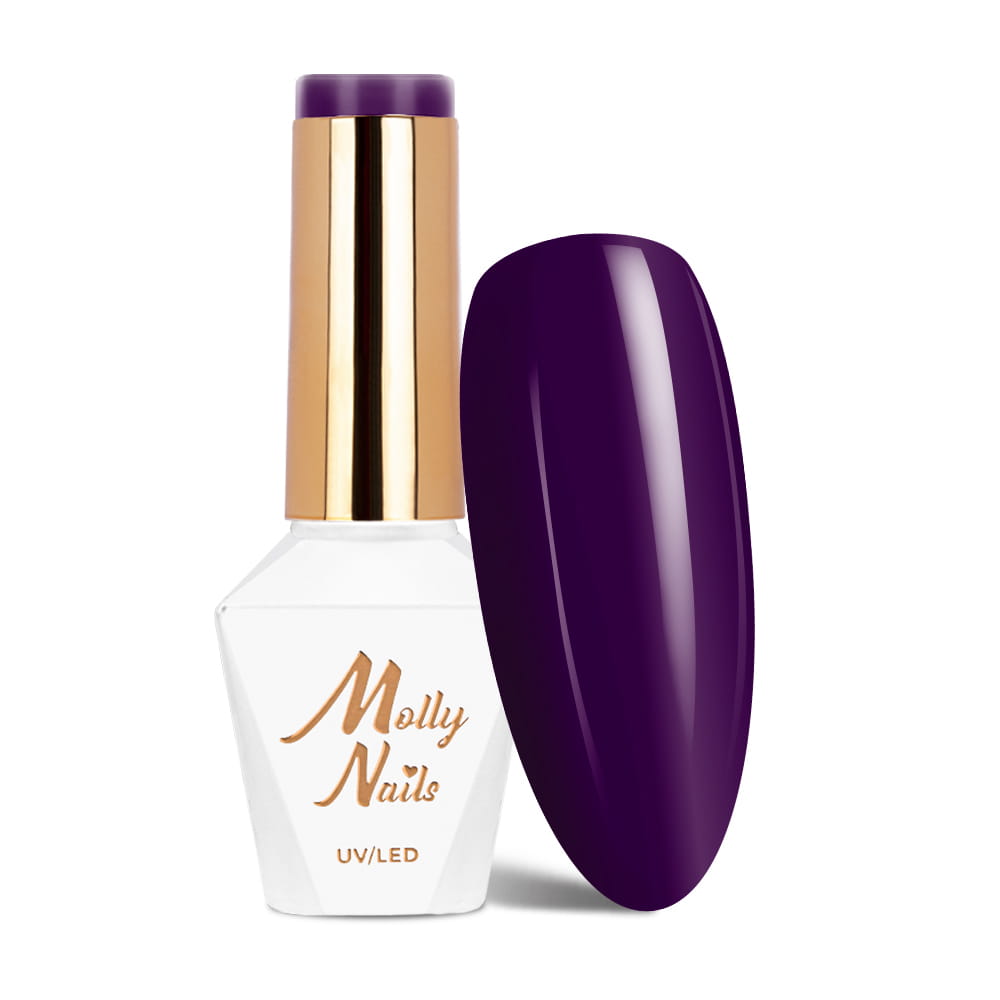 Lakier hybrydowy LED/UV Gel Polish Molly Nails Energize Nr 493 Moon Dance HEMA/Di-HEMA Free 8g