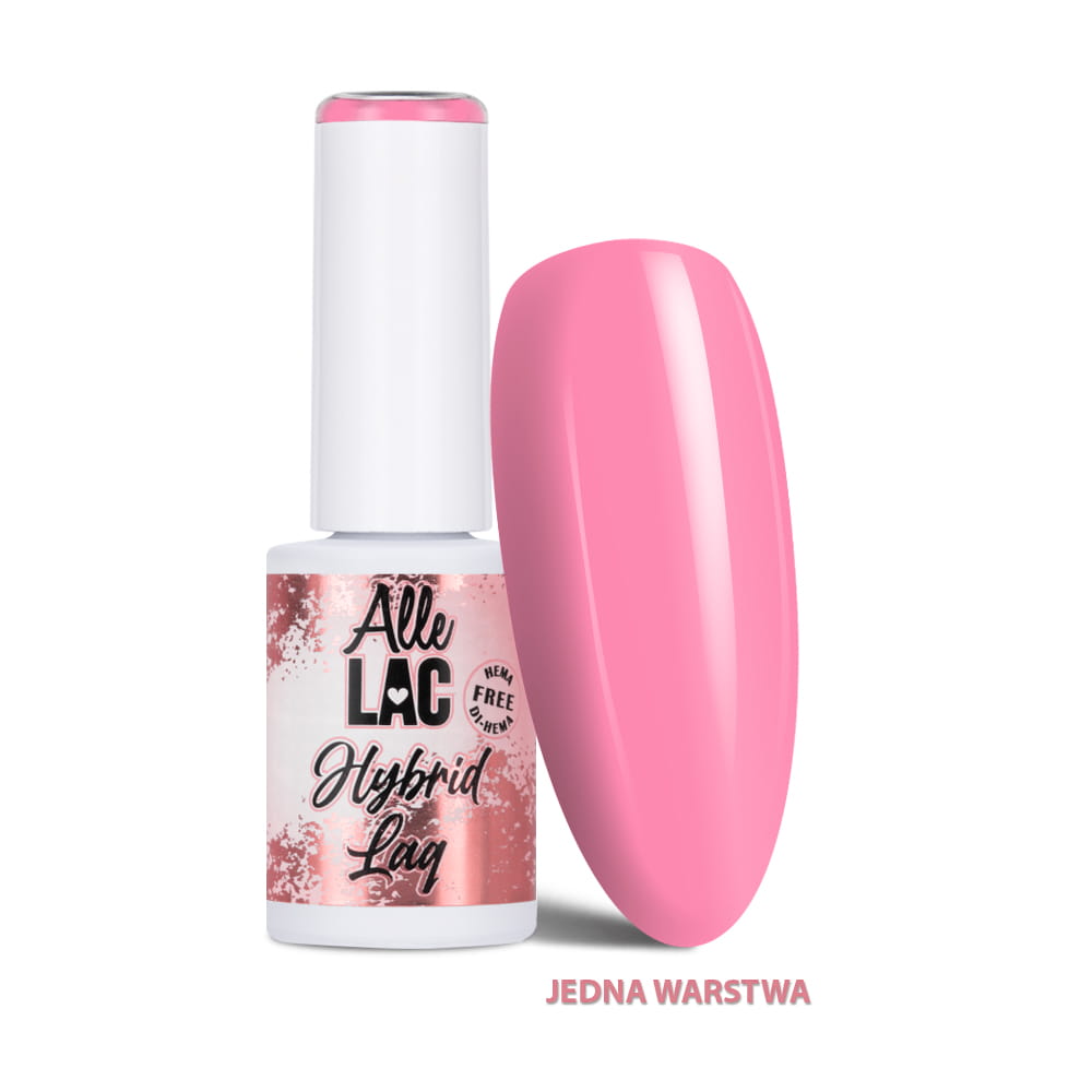 Lakier hybrydowy LED/UV Gel Polish Pinks PI3 Sweet AlleLac HEMA/Di-HEMA Free 6g