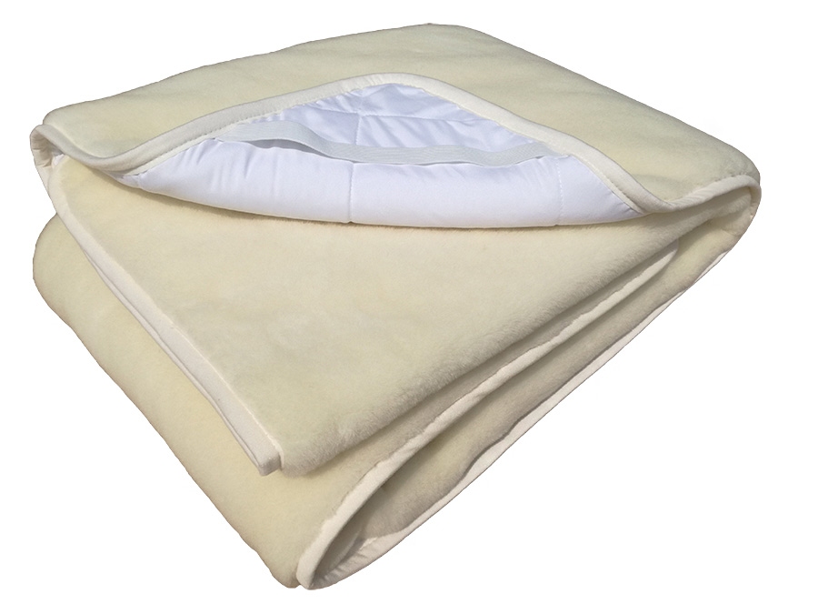 podkład wełniany kaszmir gładki 200x240 (+-5cm)