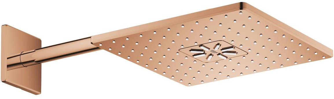 Darmowa Dostawa - Deszczownica z ramieniem 31x31 cm kwadratowa warm sunset Grohe Rainshower 26479DA0