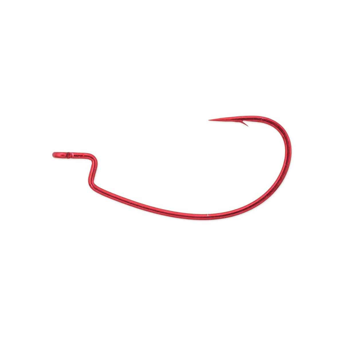 Decoy Haczyki KG High Power Offset Hook Worm 17 Red #2