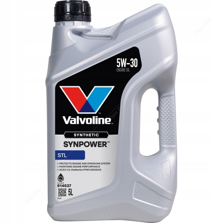 VALVOLINE SYNPOWER STL 5W30 5L - Petrostar