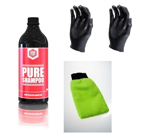 GOOD STUFF PURE SHAMPOO + RĘK DO MYCIA + RĘK 500ML - Petrostar