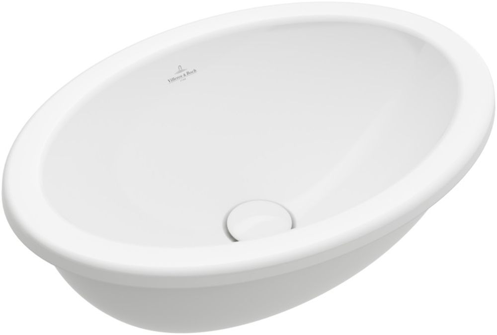 Villeroy & Boch Loop & Friends umywalka 50x36 cm wpuszczana owalna Weiss Alpin 4A610101 - Wysyłka w 24h