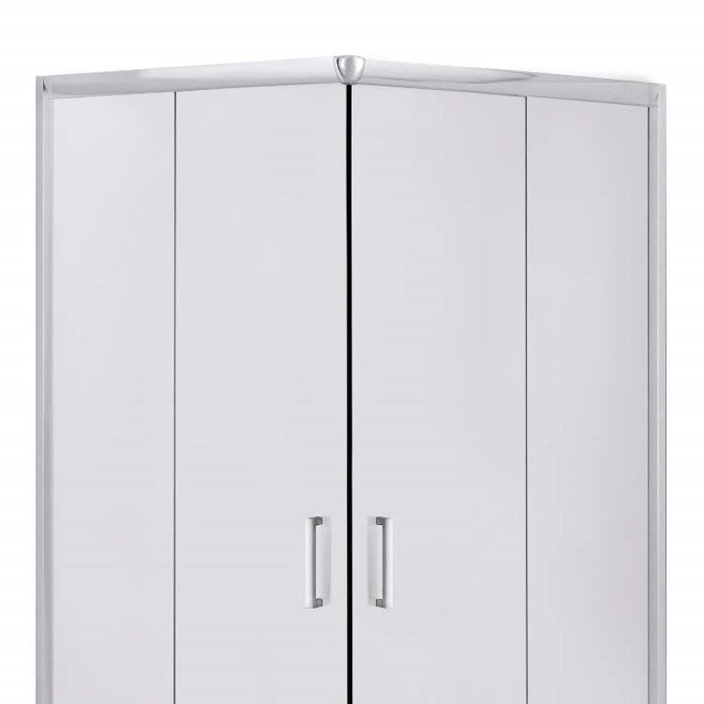 Deante Funkia kabina prysznicowa 90x90 cm kwadratowa chrom połysk/szkło matowe KYC_641K - Wysyłka w 24h
