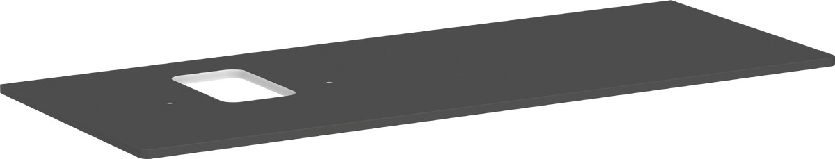 Hansgrohe Xelu Q blat naszafkowy 136x55 cm szary 54123910