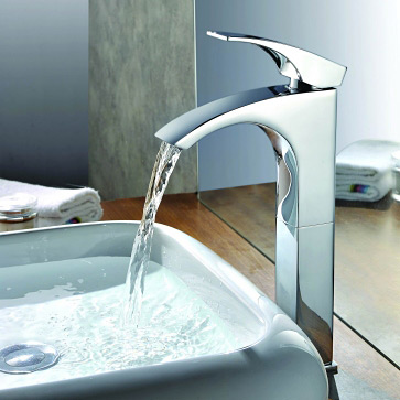 Blue Water Liwia bateria umywalkowa wysoka chrom LIW-BUW.050C