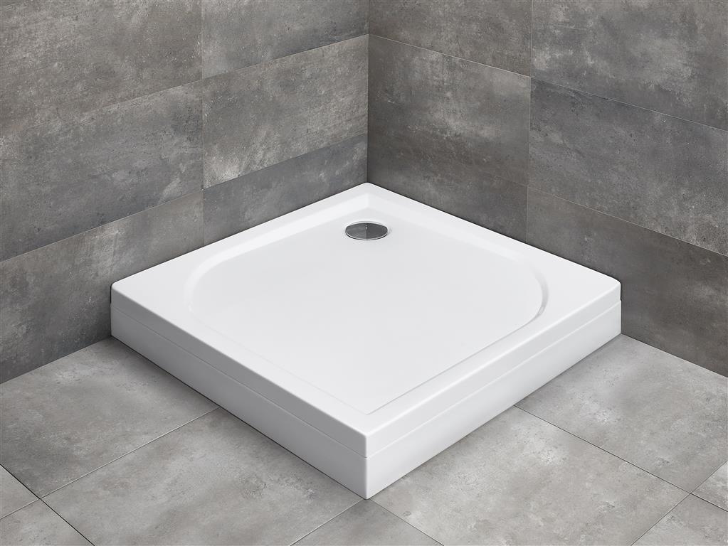 Radaway Delos C brodzik 90x90 cm kwadratowy z obudową biały 4C99170-03