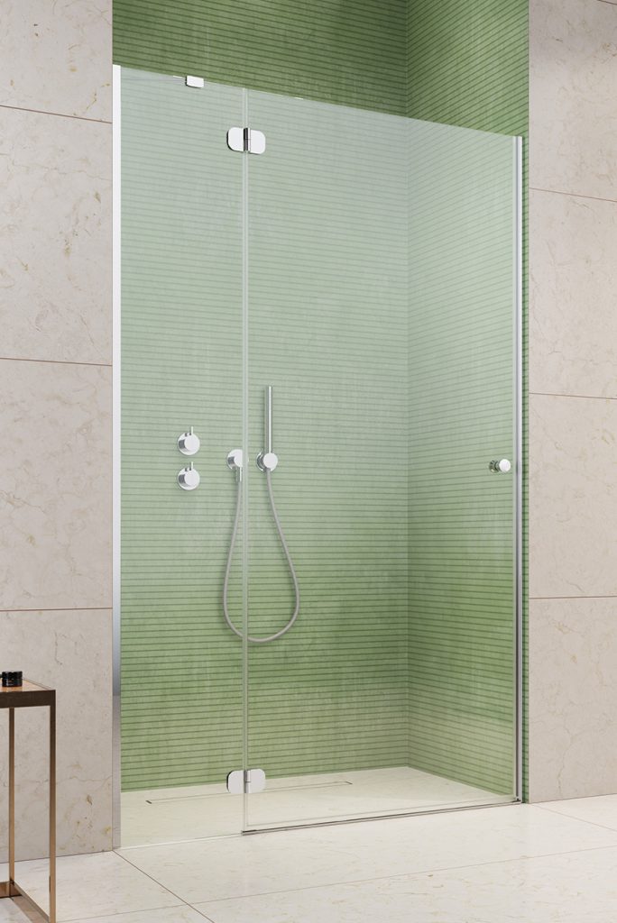 Radaway Torrenta DWJ drzwi prysznicowe 120 cm wnękowe lewe chrom/szkło przezroczyste 131930-01-01