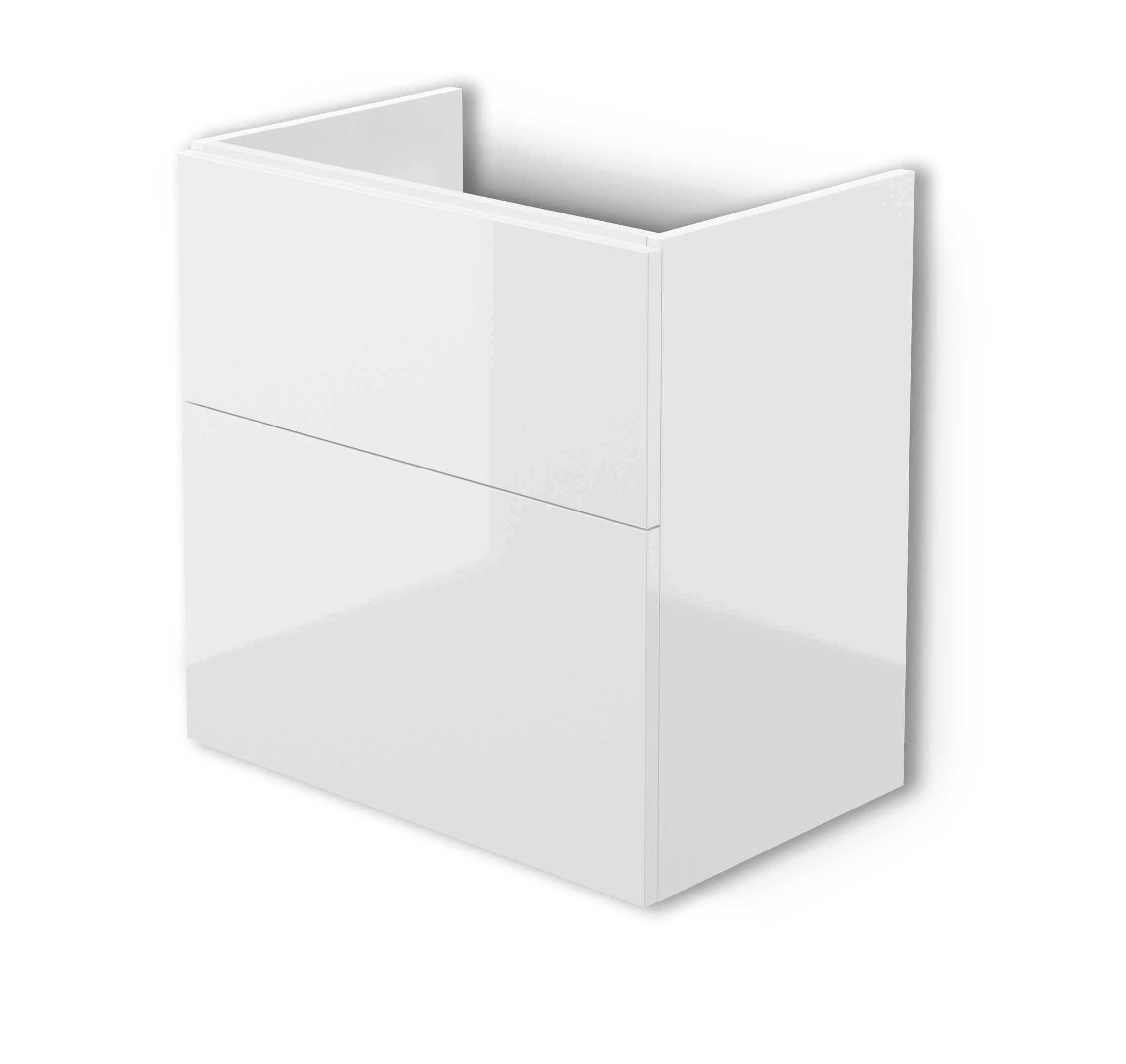 Deante Tubo szafka 60x38,5x60 cm podumywalkowa wisząca biała STU_6U61 - Wysyłka w 24h