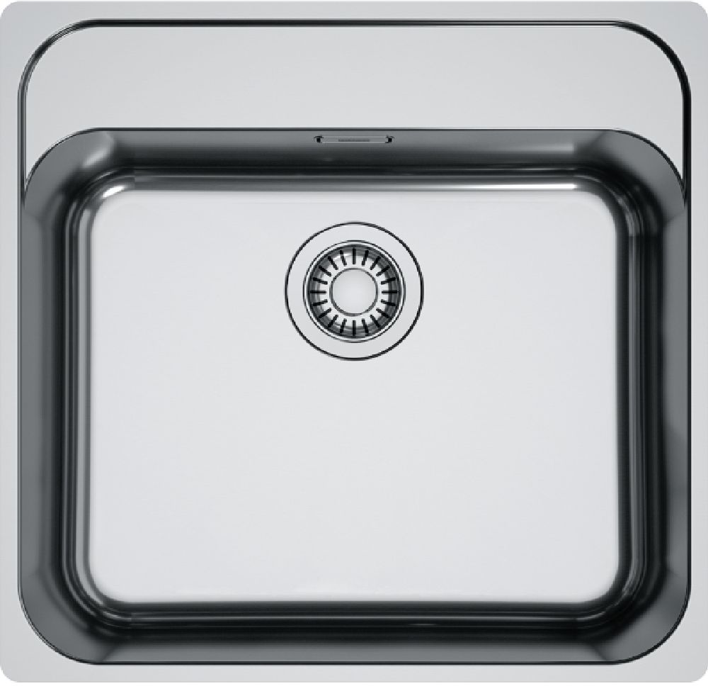 Franke Smart SRX zlewozmywak stalowy 53x51 cm stal 127.0720.295