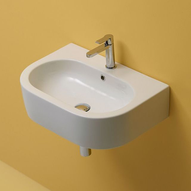 Kerasan Flo umywalka 60x42 cm biały 314201