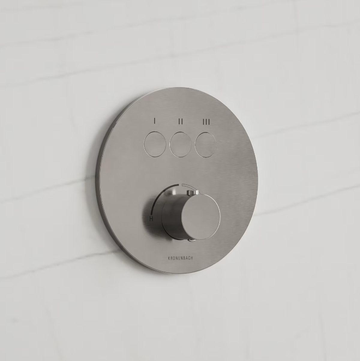 Kronenbach Smart Push bateria wannowo-prysznicowa podtynkowa stal 19043003ES