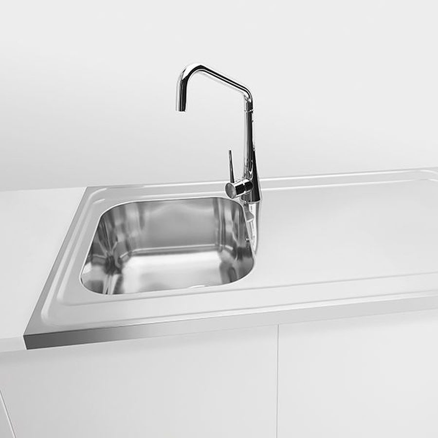 Alveus Classic Pro 70 zlewozmywak stalowy 100x60 cm satyna 1130471