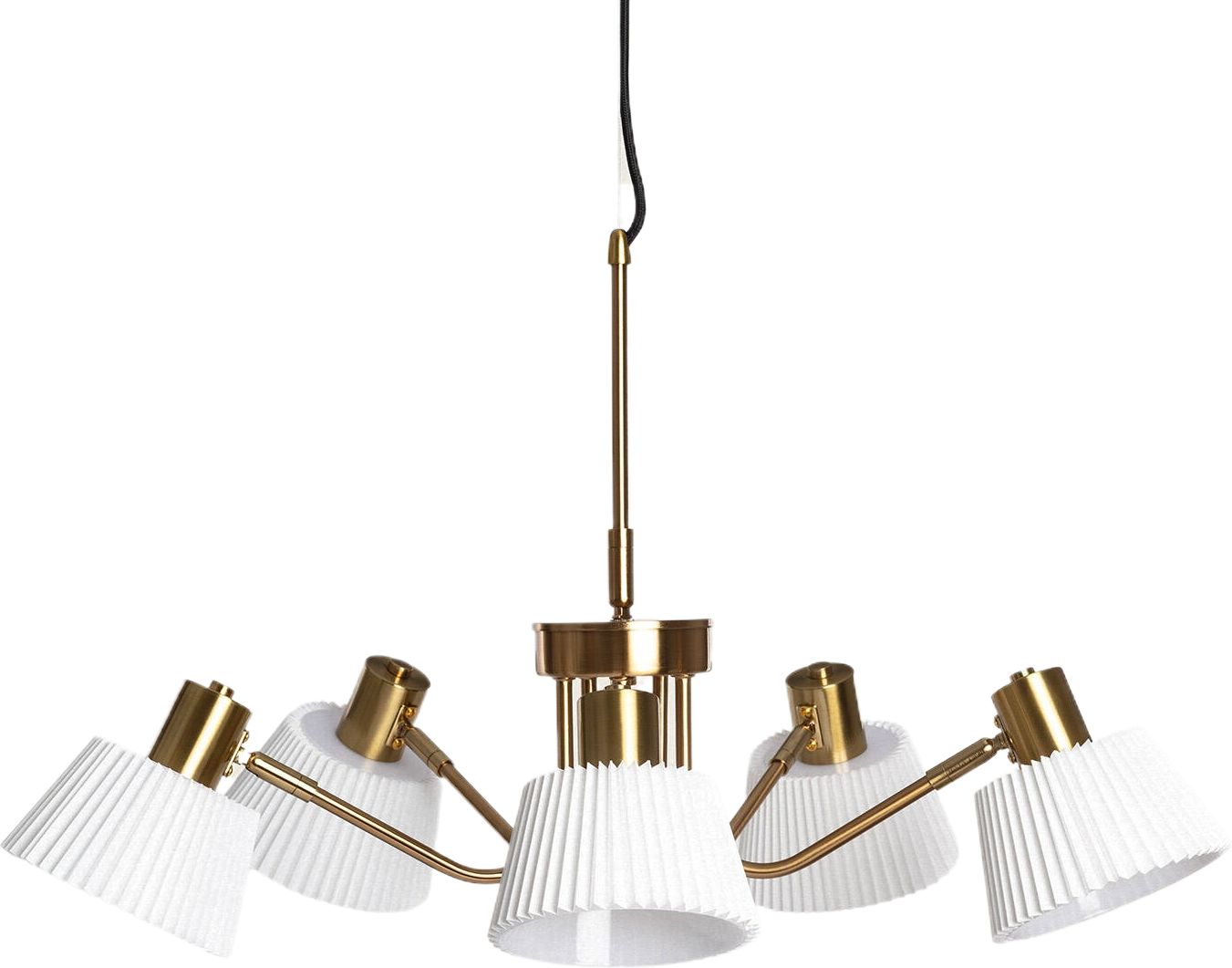 Abruzzo Dali lampa wisząca 6x10 W złota ABR-Z6XE14-DALI