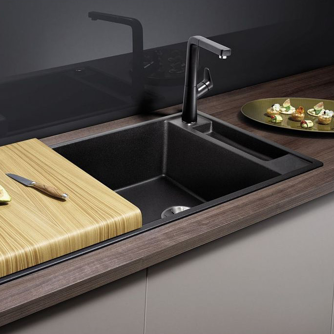 Blanco Axia III XL 6 S zlewozmywak 100x51 cm z Silgranit PuraDur tartufo 523507