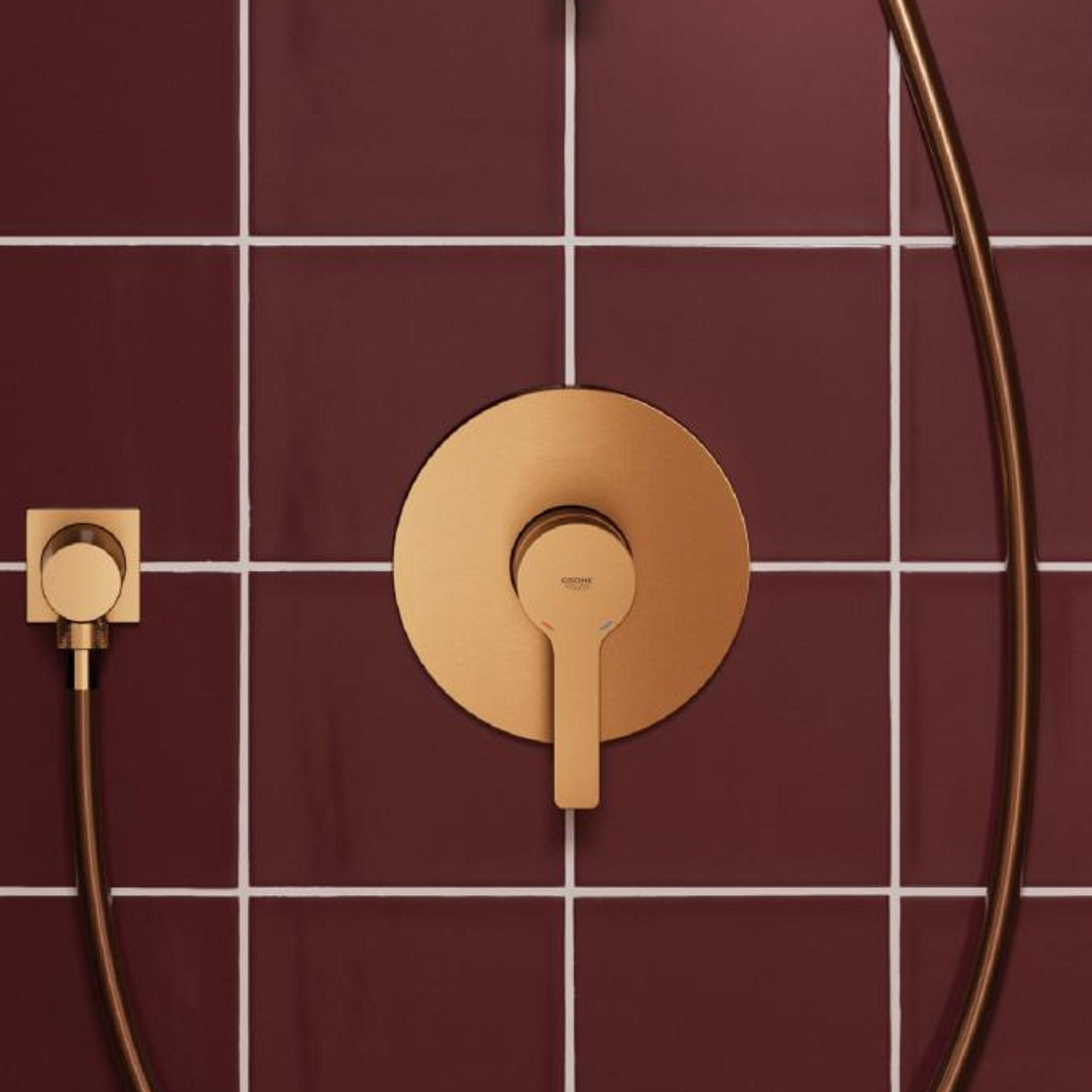 Grohe Lineare bateria prysznicowa podtynkowa Brushed Warm Sunset 24063DL1
