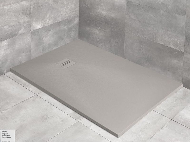 Radaway Kyntos F brodzik prostokątny 100x90 cm cement HKF10090-74