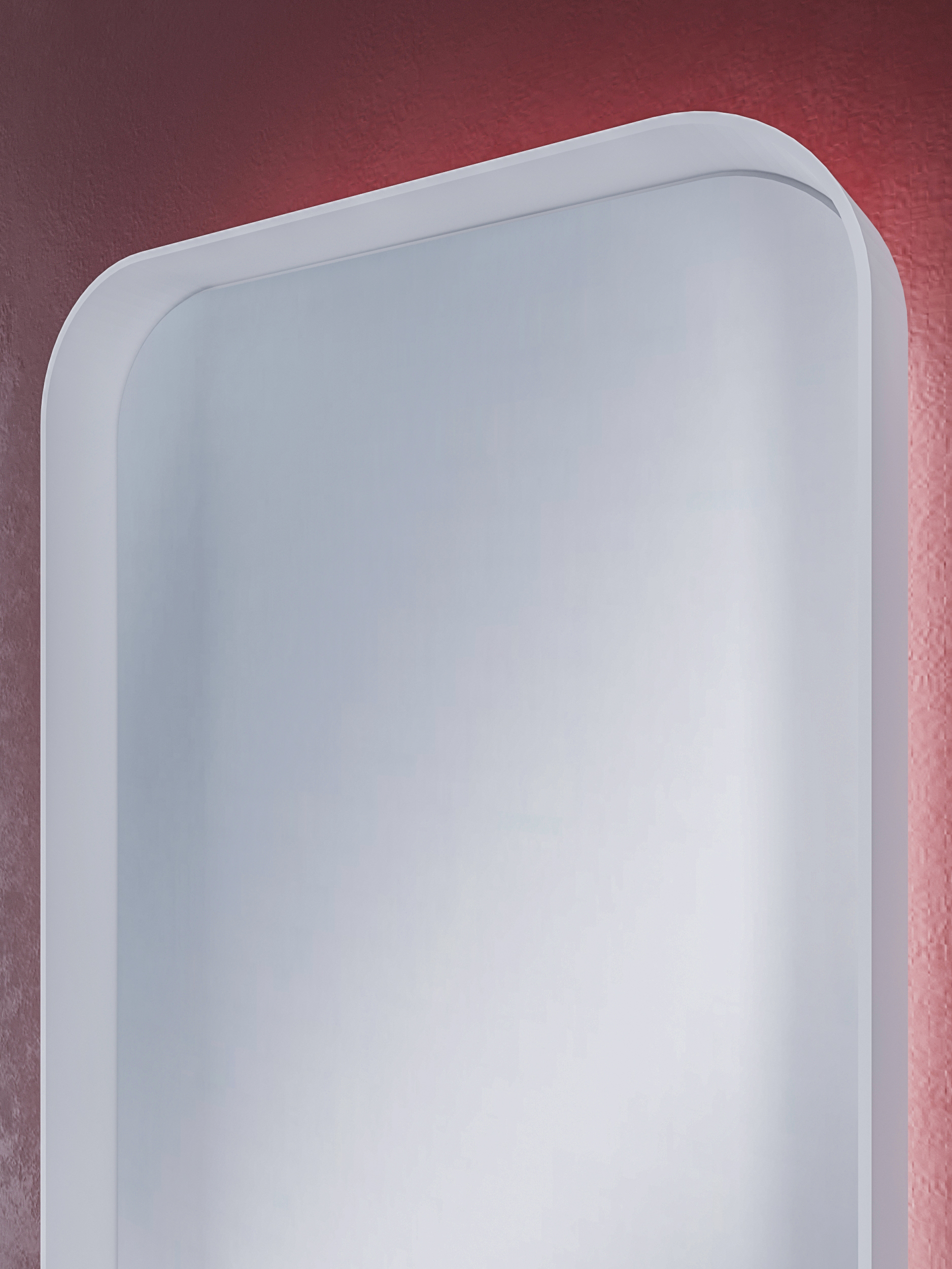 HoM Musum lustro 40x80 cm rama stalowa złoty M-40x80-GO50x4ON