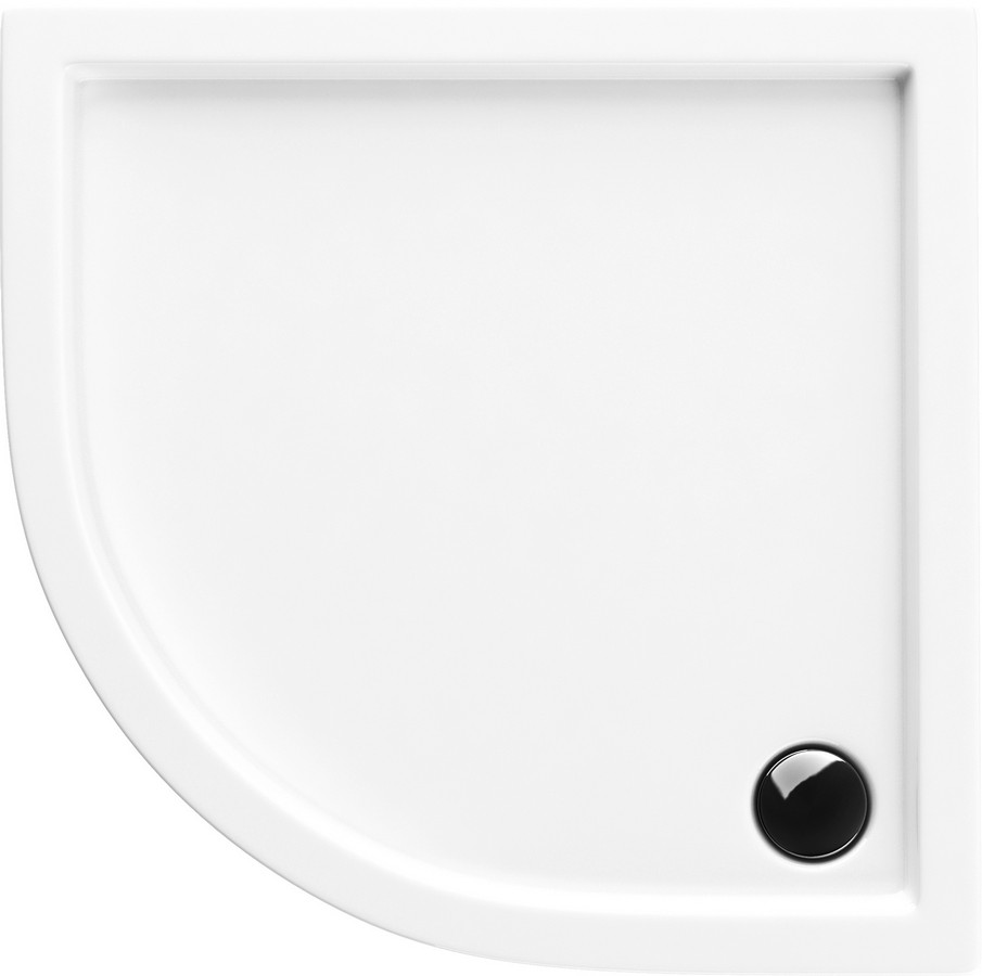 Schedpol Caspar brodzik półokrągły 80x80 cm biały 3.263
