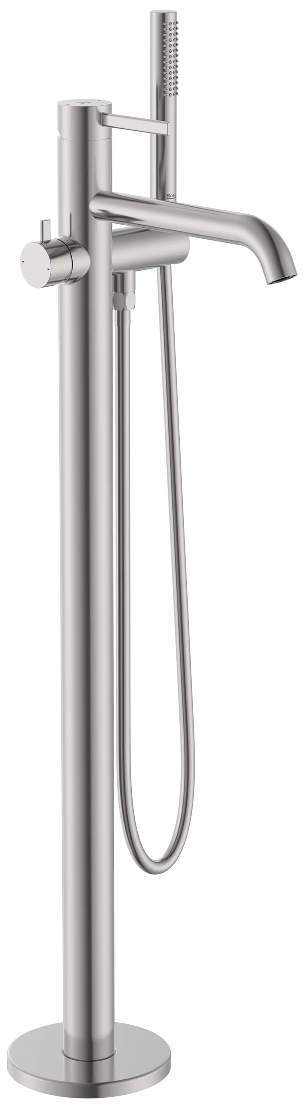 Roca Ona bateria wannowo-prysznicowa wolnostojąca inox A5A279ESM0