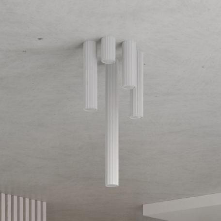 Sollux Lighting Karbon lampa podsufitowa 1x10 W biała SL.1530 - Wysyłka w 24h