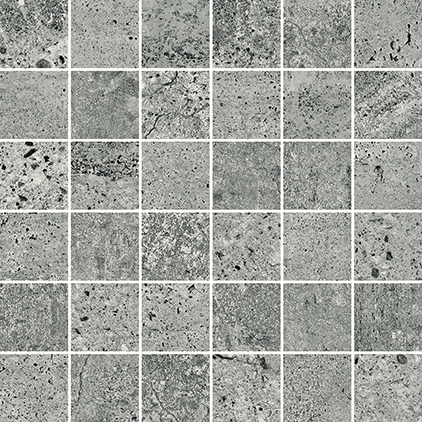 Opoczno Newstone Grey Mosaic Matt mozaika ścienno-podłogowa 29,8x29,8 cm szary mat