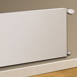 Purmo Plan Compact grzejnik płytowy 55x50 cm podłączenie boczne biały FC33 550x500