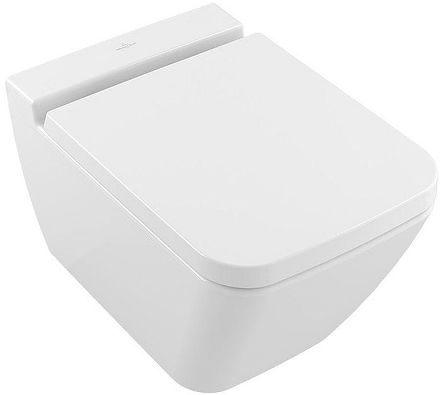 Villeroy & Boch Finion miska WC wisząca bez kołnierza CeramicPlus Weiss Alpin 4664R0R1 - Wysyłka w 24h