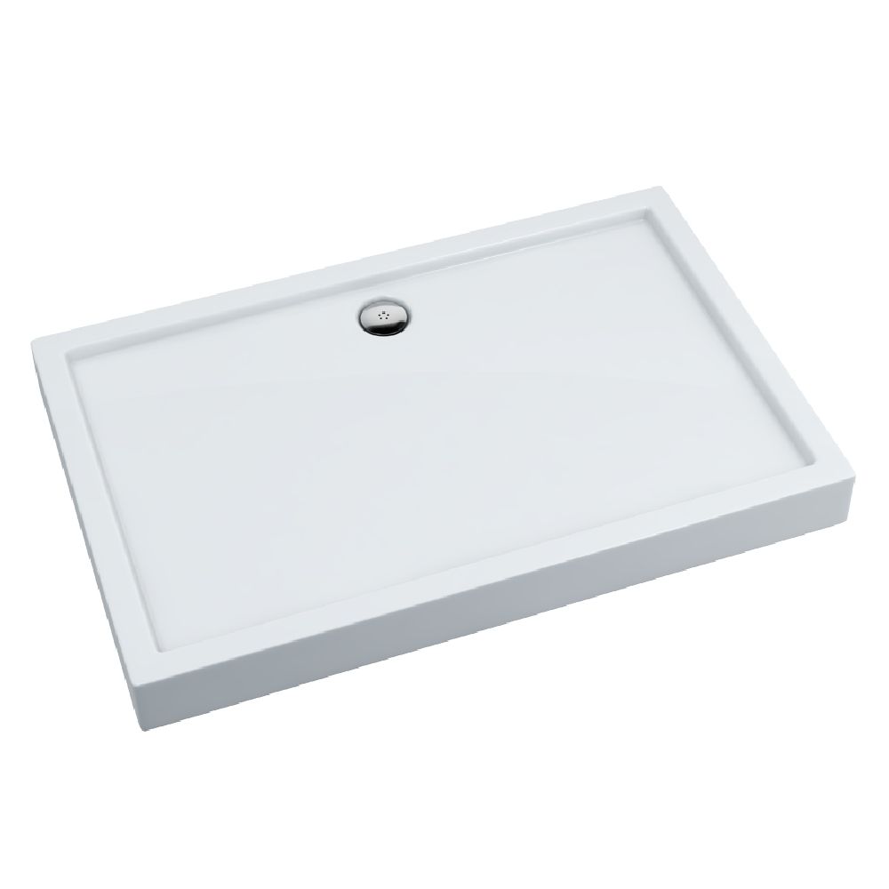 Oltens Vindel brodzik 120x90 cm prostokątny akrylowy biały 15011000 - Wysyłka w 24h
