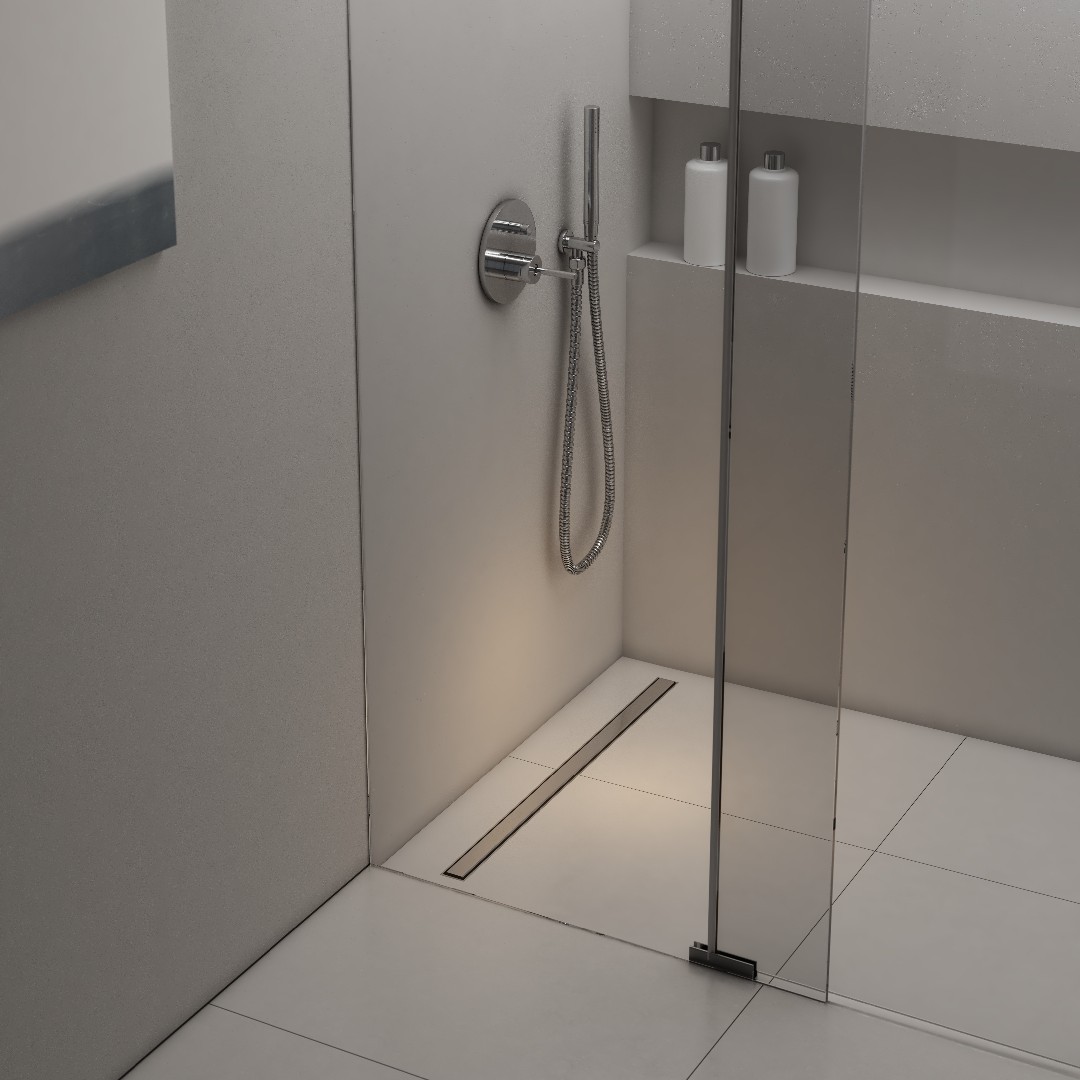 Schedline Slight Line S1 brodzik podpłytkowy 180 cm 10ST.1S1-80180