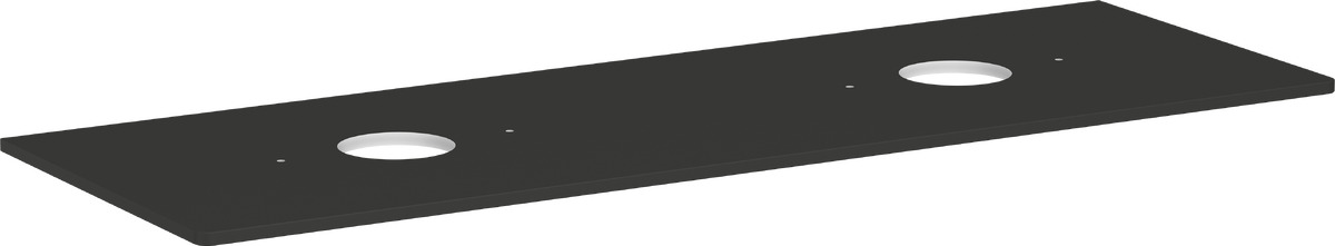 Hansgrohe Xelu Q blat naszafkowy 156x55 cm szary 54119910