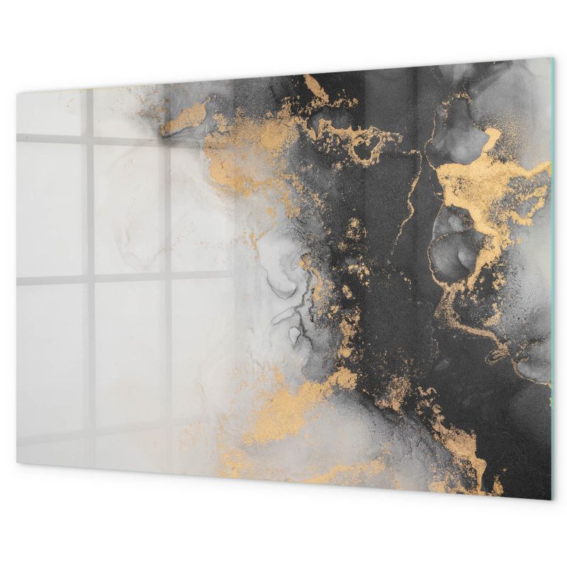 Tablica Magnetyczna Suchościeralna Tulup 90x60 cm Marmur sztuka 5 magnesów + gąbka Czarny marker 1 kpl