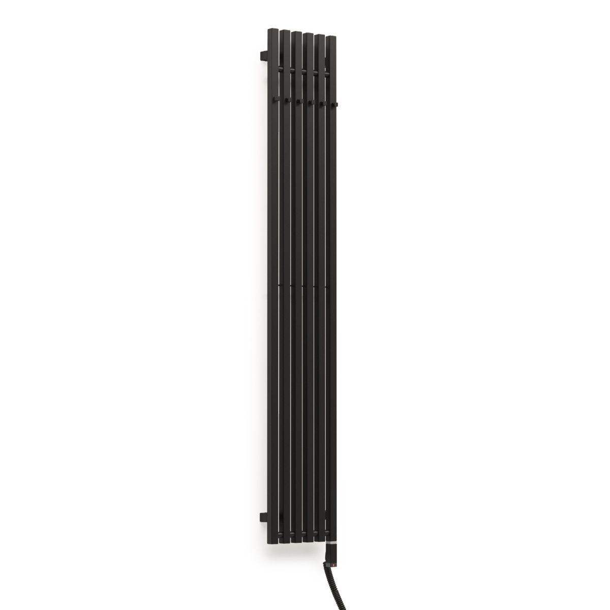 Oltens Stang S (e) grzejnik elektryczny 180x28 cm czarny mat 55127300