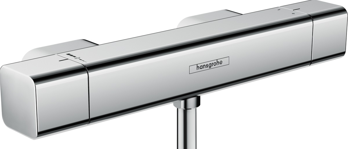 Hansgrohe Ecostat E bateria prysznicowa ścienna termostatyczna chrom 15773000