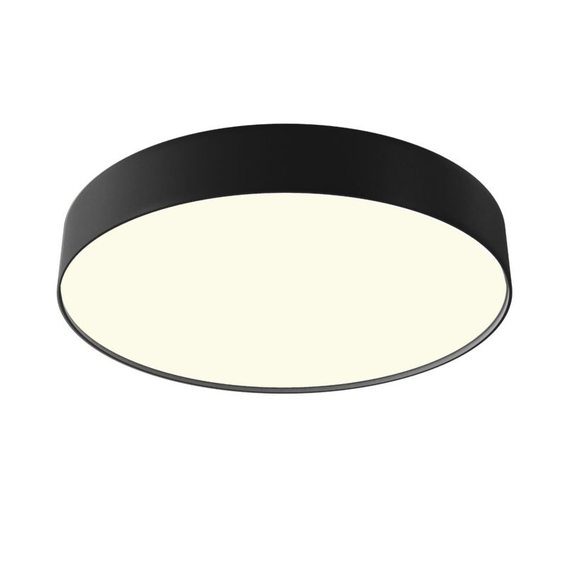 Plafon okrągły Maytoni ZON czarny okrągły 40cm LED 45W biały ciepły 3000K 2540lm IP20 - 1 szt.