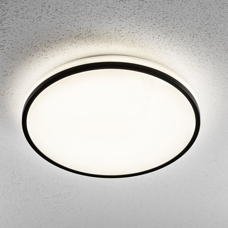 GTV Tula plafon 1x24 W biały-czarny LD-TUL24W-NW-00 - Wysyłka w 24h