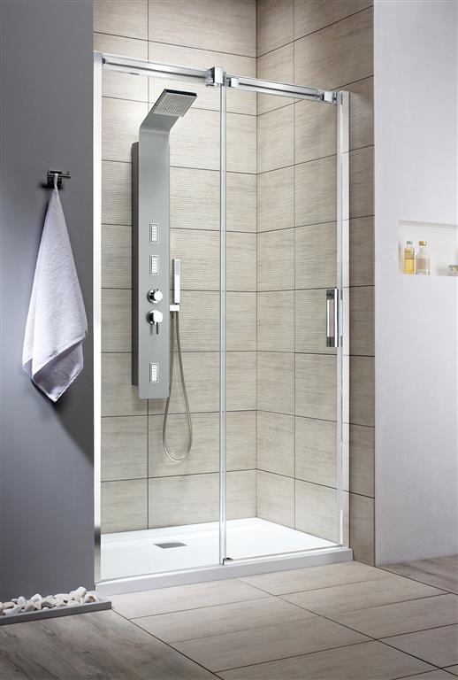 Radaway Espera DWJ ścianka prysznicowa 50 cm lewa chrom/szkło przezroczyste 380211-01L