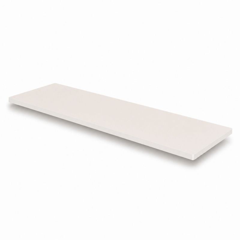 Półka łazienkowa KOLM wodoodporna HPL 12 mm Biel Alpejska 8685SU 20x12 cm 1szt.