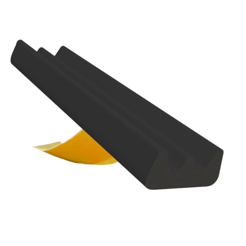 Uszczelka samoprzylepna KYCT EPDM do okien i drzwi E 9x4 mm 30 m czarna 1 szt