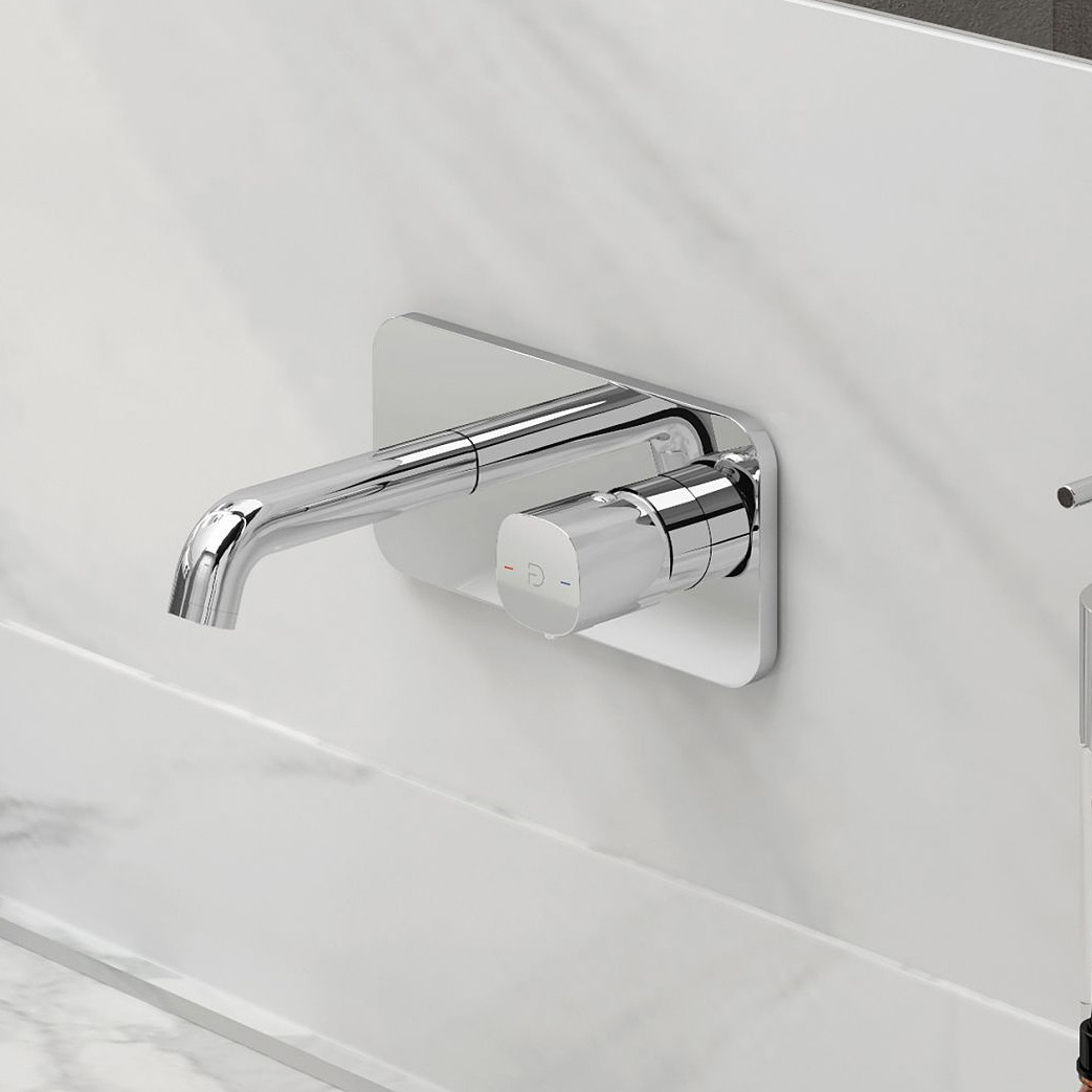 FDesign Meandro bateria umywalkowa podtynkowa chrom FD1-MDR-3PA-11