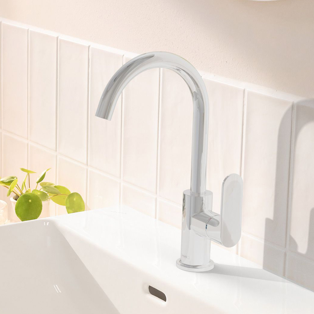 Hansgrohe Rebris S bateria umywalkowa stojąca chrom 72536000