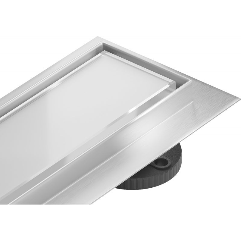 Odpływ liniowy Mexen Flat białe szkło 60 cm 1 szt.