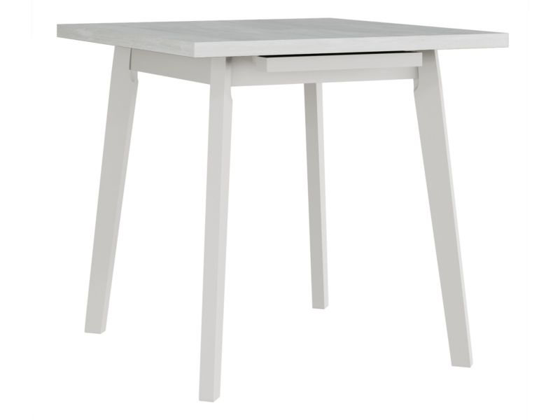 Stół kwadratowy rozkładany MIRJAN 24 Oslo I L 80x80/110 biały 1 szt.