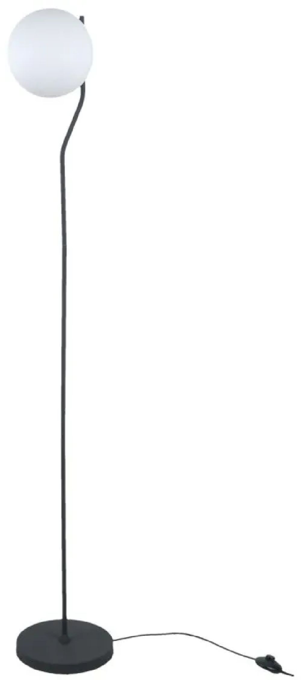 Italux Carimi lampa stojąca 1x5 W grafitowa FL-3300-1-BK