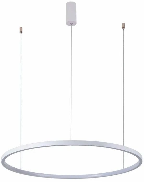 Italux Vinola lampa wisząca 1x48 W biała PND-56135B-080RPP-WH-3KS4K-TRDIMM