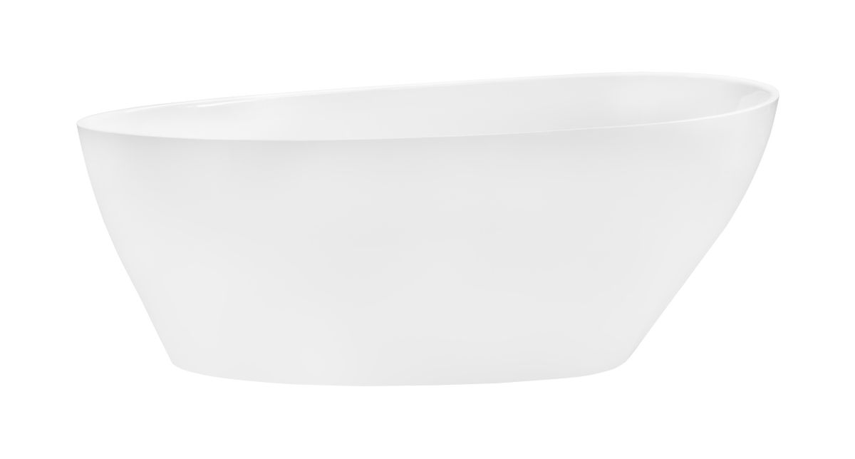 Besco Goya wanna wolnostojąca 140,5x62,5 cm owalna biała #WMD-140-G - Wysyłka w 24h