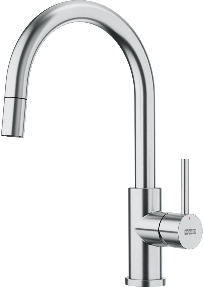 Franke Smart Glenda J pull-out bateria kuchenna stojąca stal szlachetna 115.0747.474 - Wysyłka w 24h